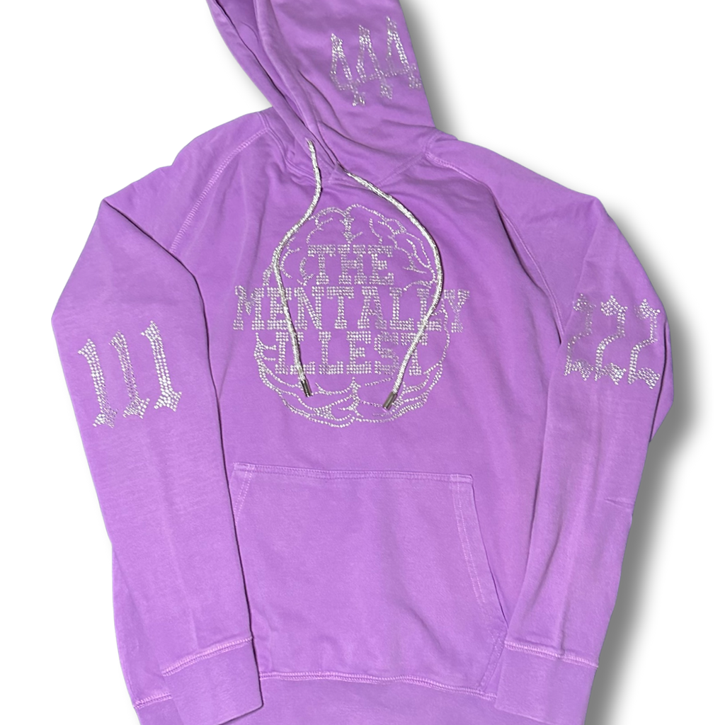 Orchid Mineral Wash Hoodie