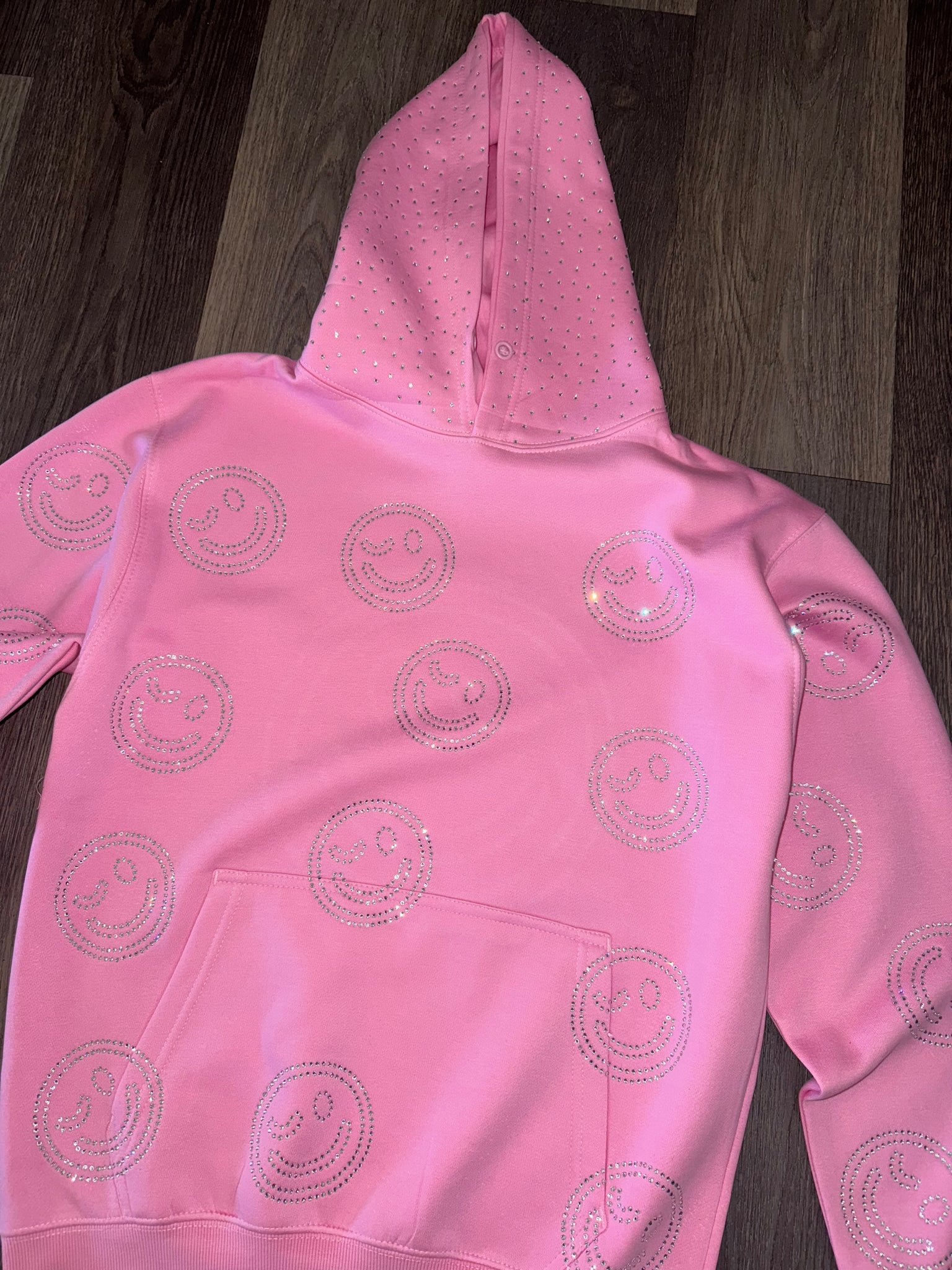 PINK BUSSDOWN WINKY HOODIE