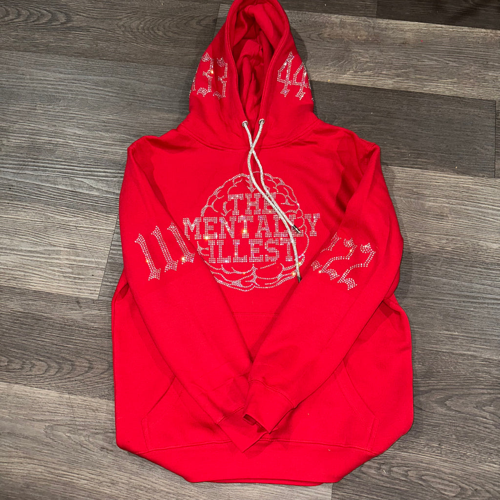 Red Bussdown Brain Hoodie