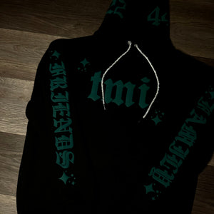 TMI F&F SZN 333 PUFF PRINT HOODIE GREEN