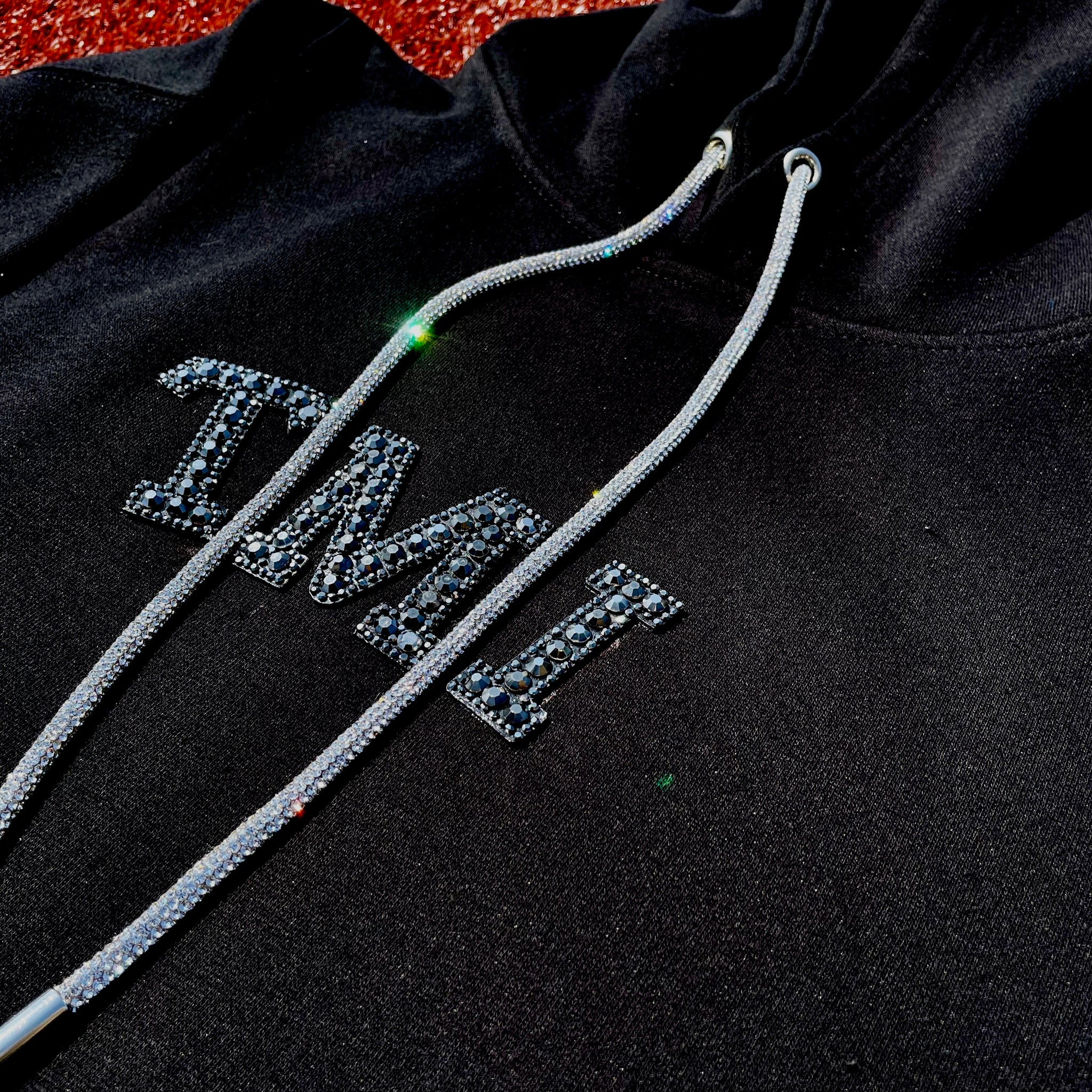 TMI Brain Hoodie Black