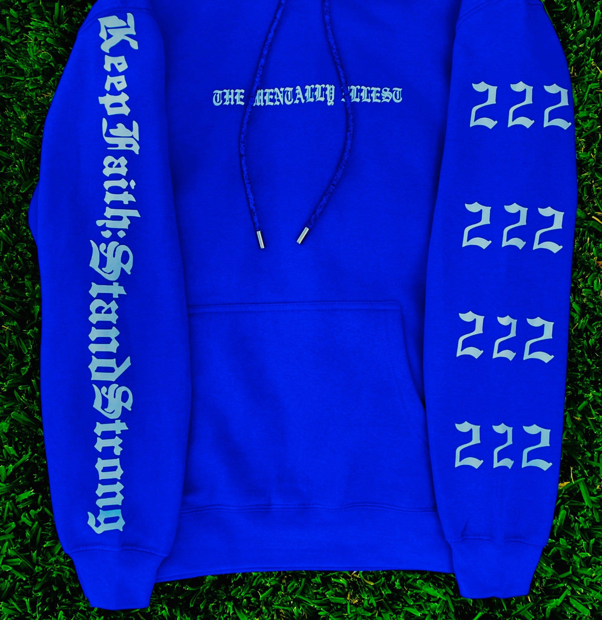 TMI Nip Blue Angel Number Hoodie