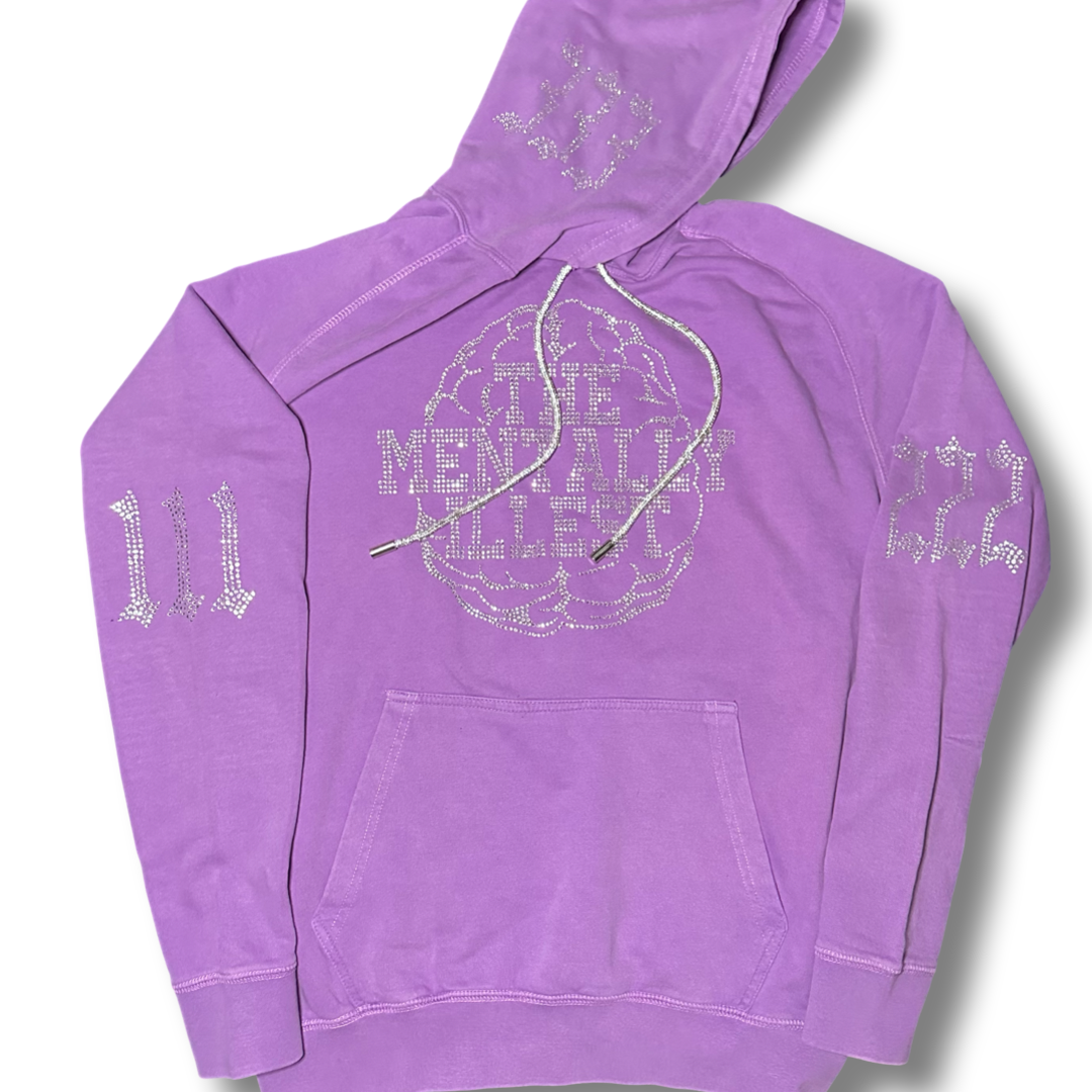 Orchid Mineral Wash Hoodie